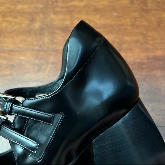 Jeffrey Campbell Corgi Platform Mary Janes,
Wednesday Addams Black Leather Size5 - Picture 7 of 15